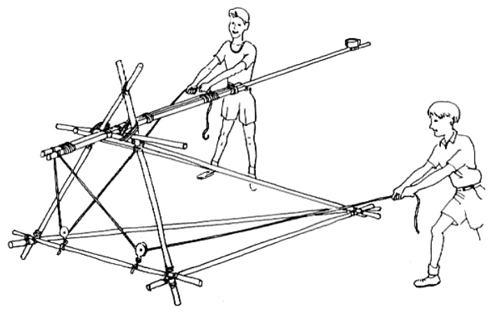 Καταπέλτης 2 χειριστών 1 Καταπέλτης 2 χειριστών